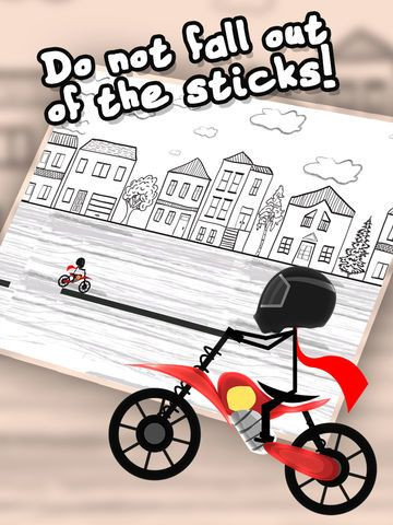 Biker Stickman Line Racer: City Rush Runner Biker Stickman Line Racer: City Rush Runner