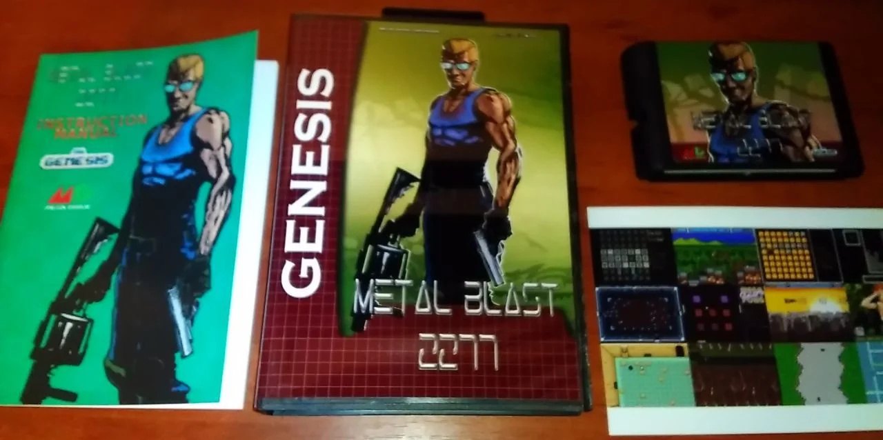 Metal Blast 2277 for Sega Genesis / Mega Drive (itch)