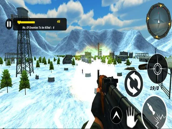 IGI Commando Shooter Snow War