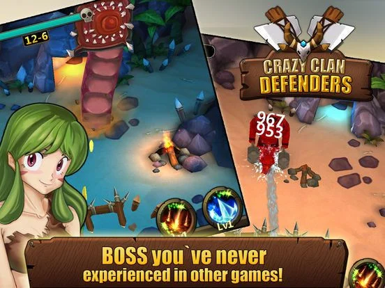Рецензии Crazy Clan Defender