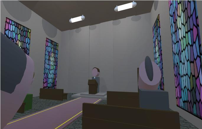 The church my mother took me to (itch)