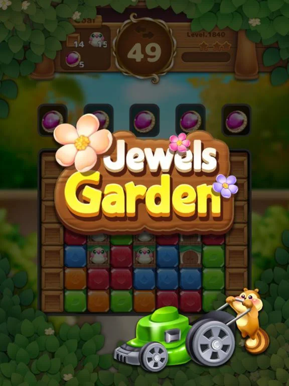 Jewels Garden: Blast Puzzle Jewels Garden: Blast Puzzle