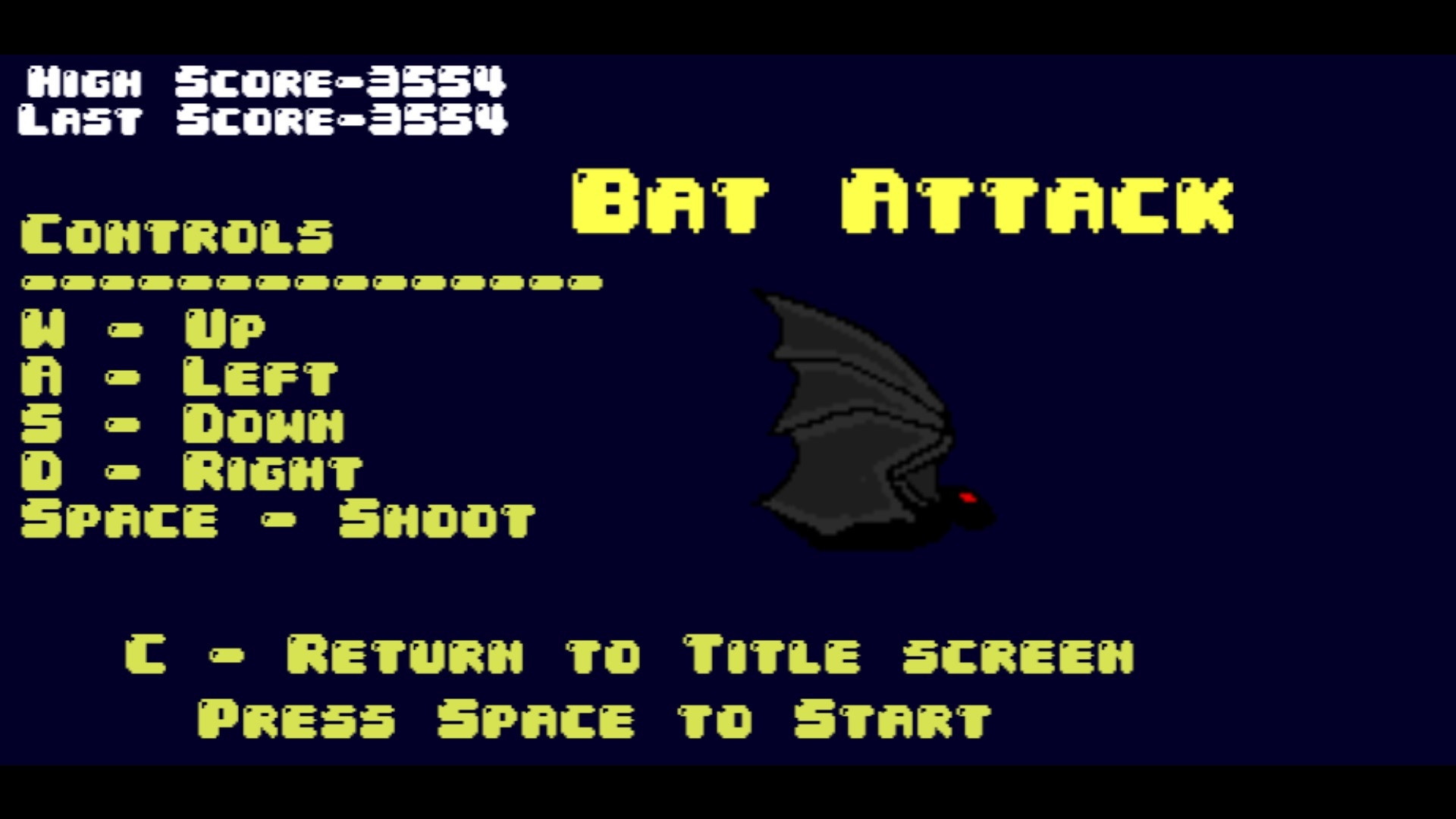 Bat Attack (Soul Grinder) (itch) Bat Attack (Soul Grinder) (itch)