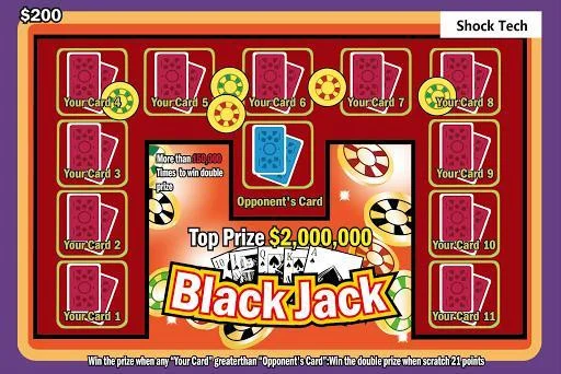 Las Vegas Scratch Ticket Las Vegas Scratch Ticket