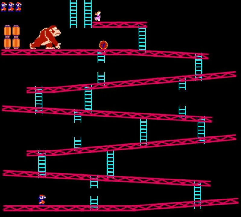 Donkey Kong (itch) (BradHean)