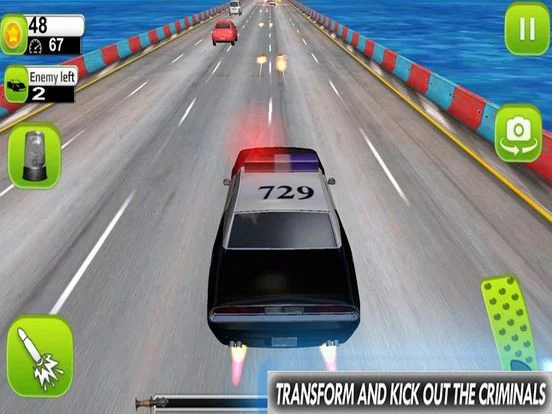 Race Police Car: Shoot Speed Race Police Car: Shoot Speed