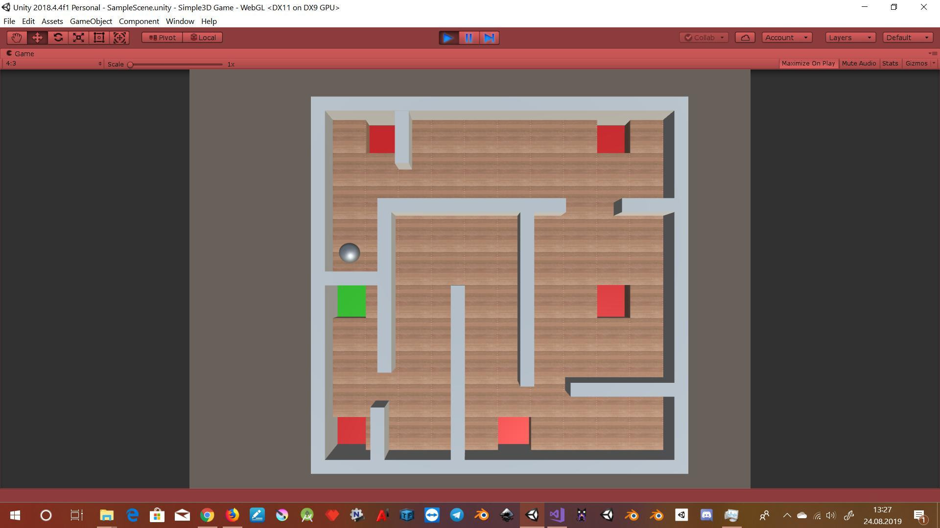 Рецензии Ball Maze (Snookems) (itch)