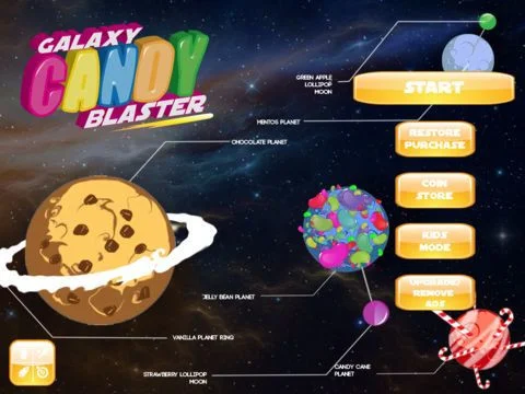Galaxy Candy Blaster