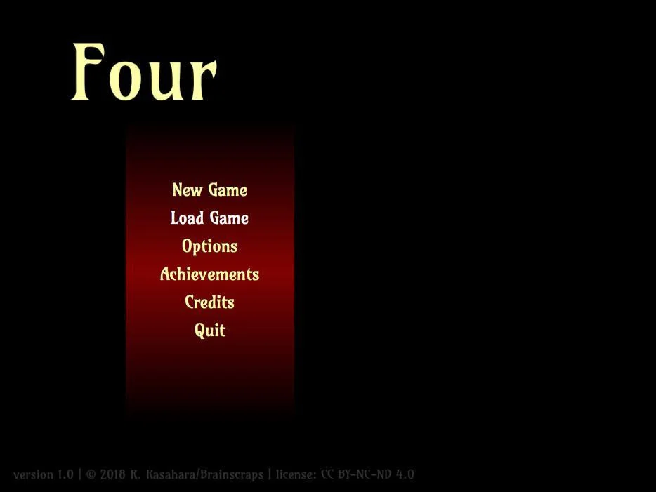 Four (Brainscraps) (itch) Four (Brainscraps) (itch)