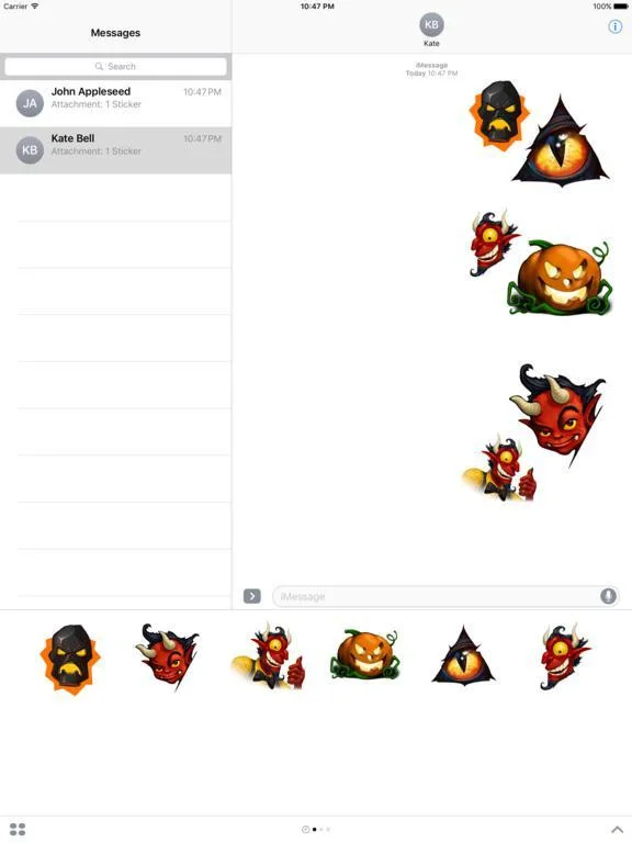 Doodle Devil Stickers Pack