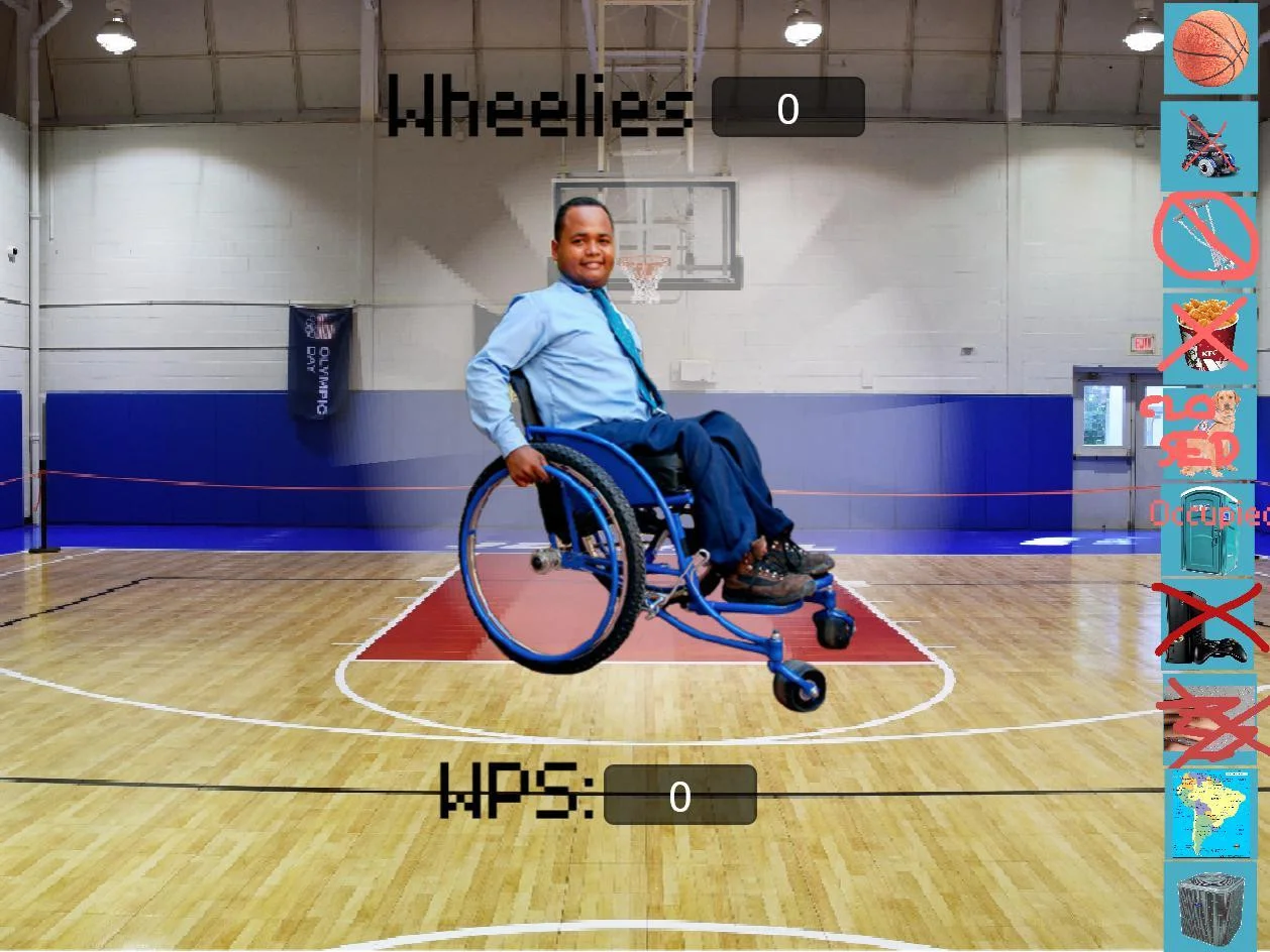 Wheelchair Clicker (itch)