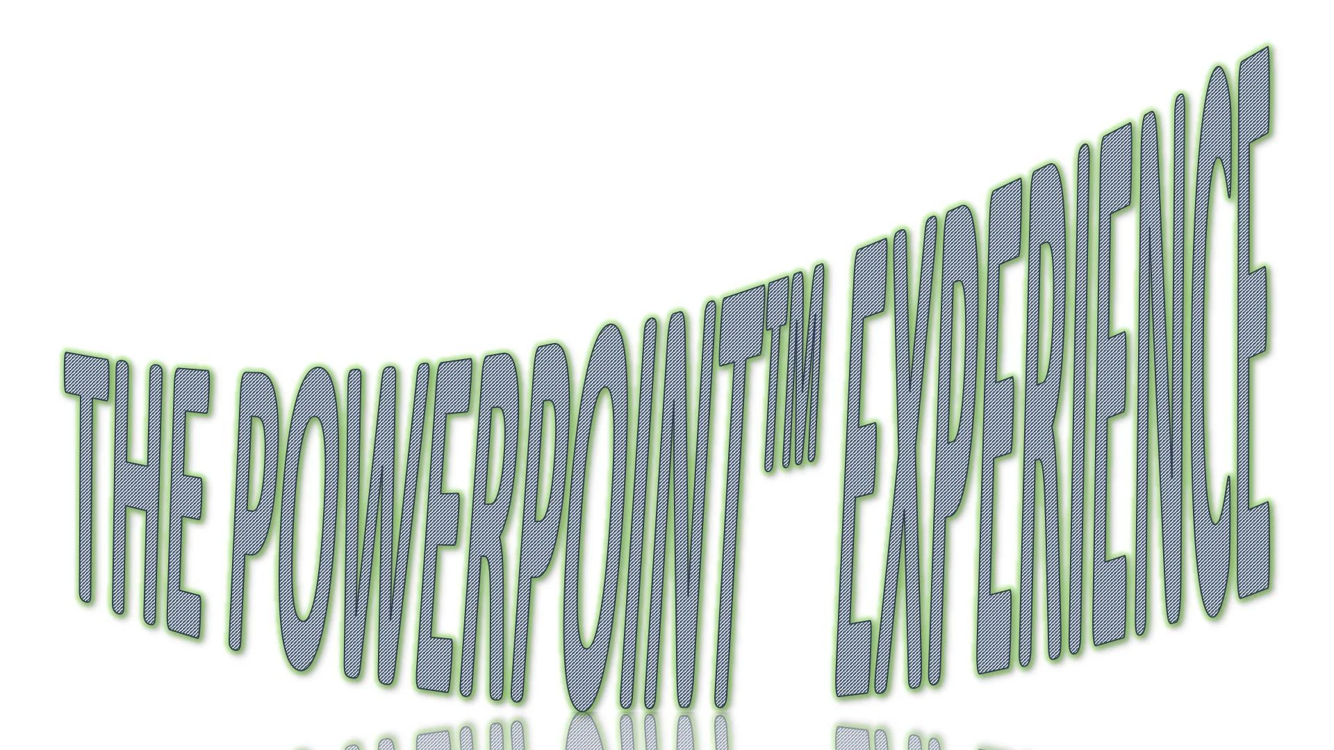 The Powerpoint Experience (itch)