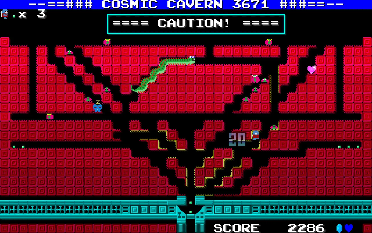 Cosmic Cavern 3671 宇宙最大の地底最大の作戦