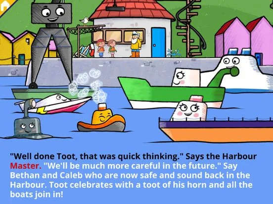 Toot to the Rescue - Story Book for Kids