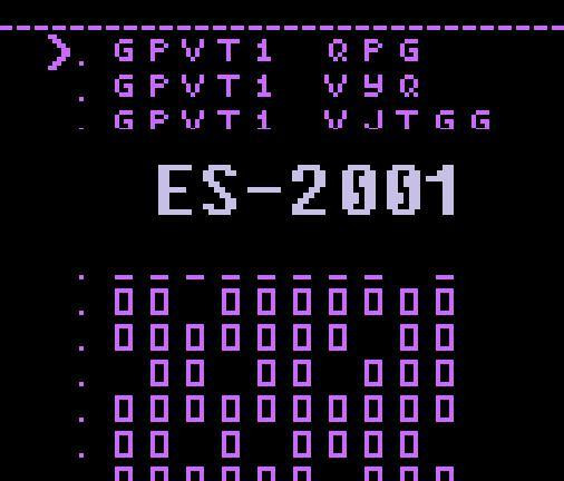 ES-2001 (itch)