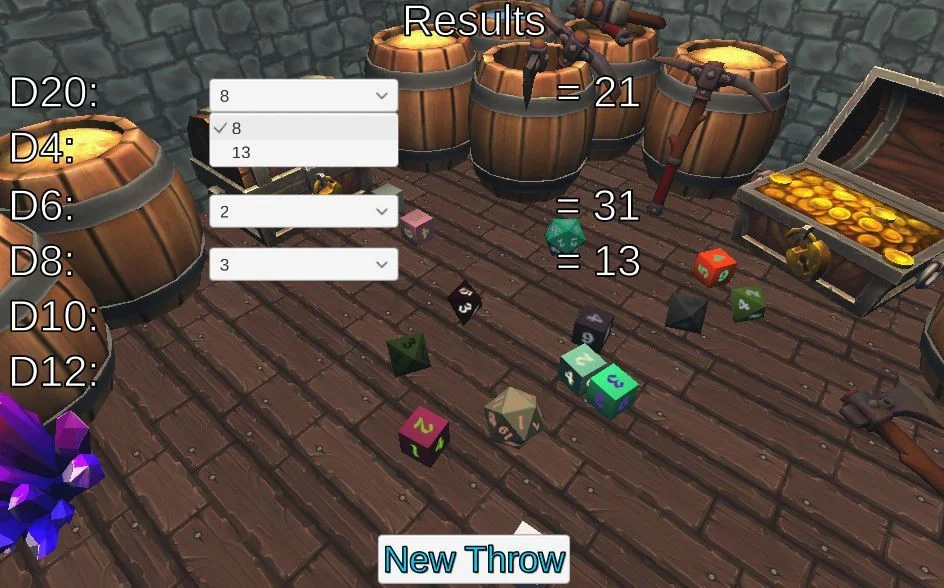 Dice Simulator (itch)