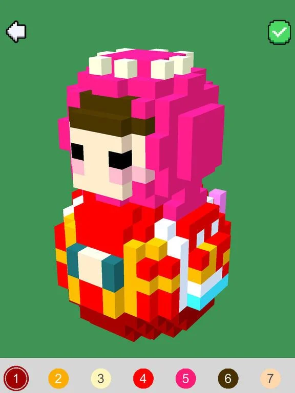 Voxel Art 3D - Color by number Voxel Art 3D - Color by number