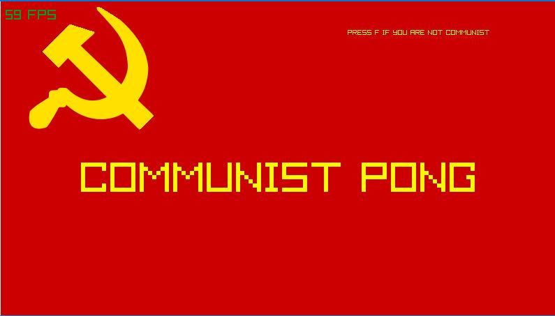 COMMUNIST PONG (itch)