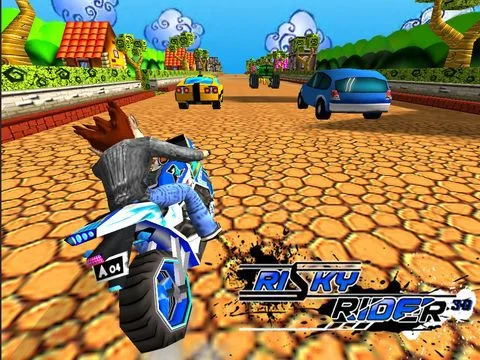 Risky Rider 3D (Motor Bike Racing Game / Games)