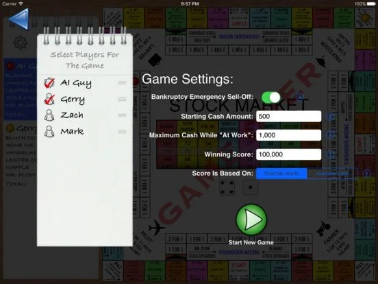 Stock Market Board Game Stock Market Board Game