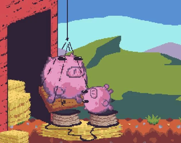 Рецензии Fuga dos Porcos (itch)