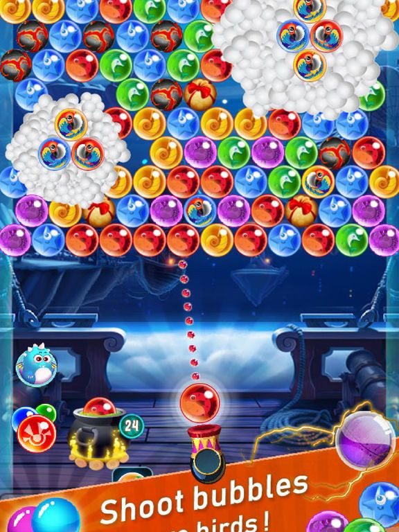 Bubble Shooter - Rescue Bird