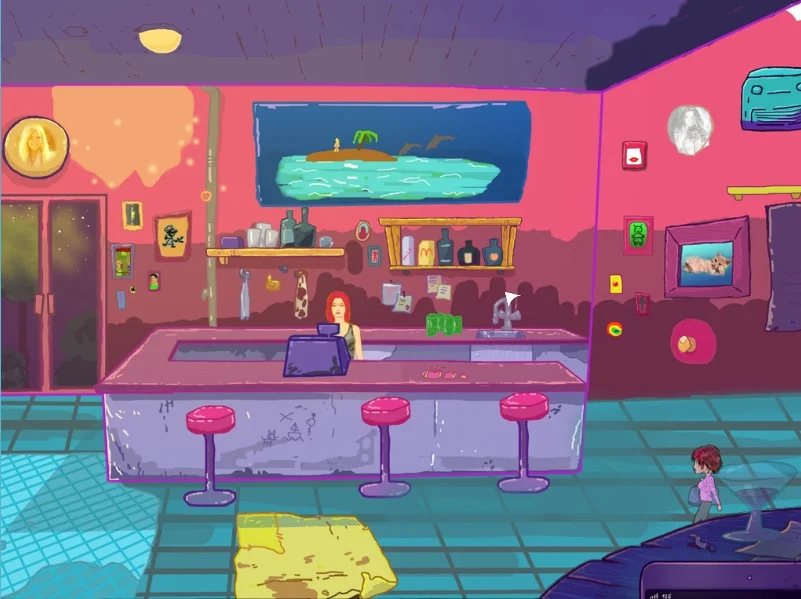ria pc game - pink dreams come true - robocop (itch)