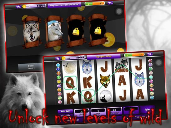 Wild Magic Of Spirit Wolf Howling Slots HD Wild Magic Of Spirit Wolf Howling Slots HD