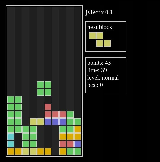 jsTetrix (itch) jsTetrix (itch)