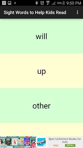 Sight Words to Help Kids Read Sight Words to Help Kids Read
