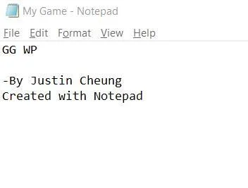 My Game (JustinCheung6) (itch) My Game (JustinCheung6) (itch)