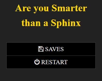 Are you Smarter than a Sphinx? (itch) Are you Smarter than a Sphinx? (itch)