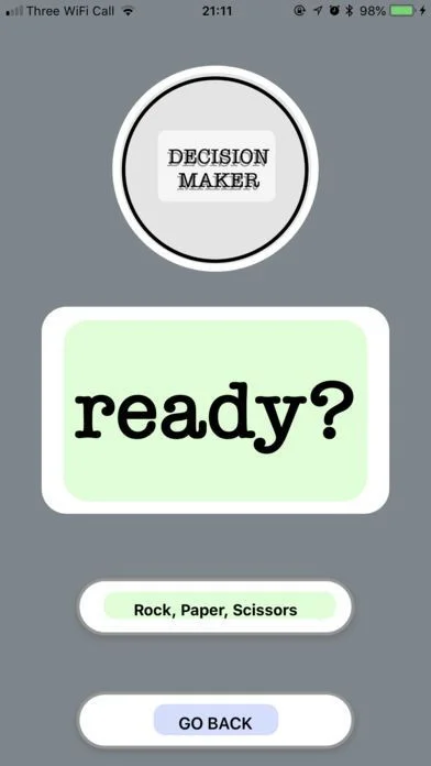 The Decision Maker The Decision Maker