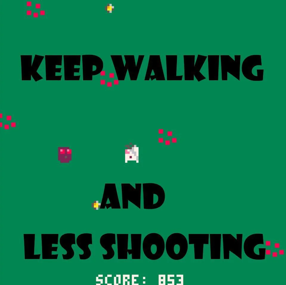 Keep walking less shooting (itch) Keep walking less shooting (itch)