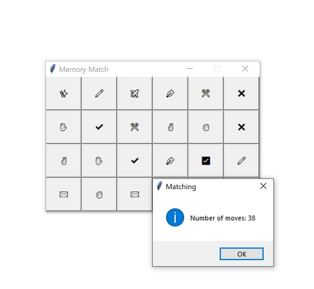 Memory Match (pythonsweet) (itch)