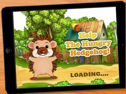 Bouncing Hedgehog! - Help The Launch Tiny Baby Hedgehog To Catch His Food!
