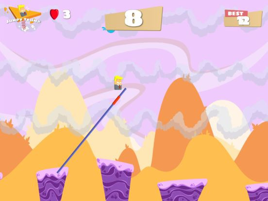 Trump the Jumpy President - Pole Vault Edition Trump the Jumpy President - Pole Vault Edition