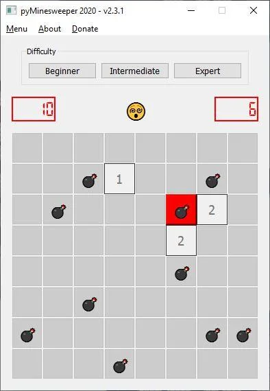 pyMinesweeper 2020 (itch)