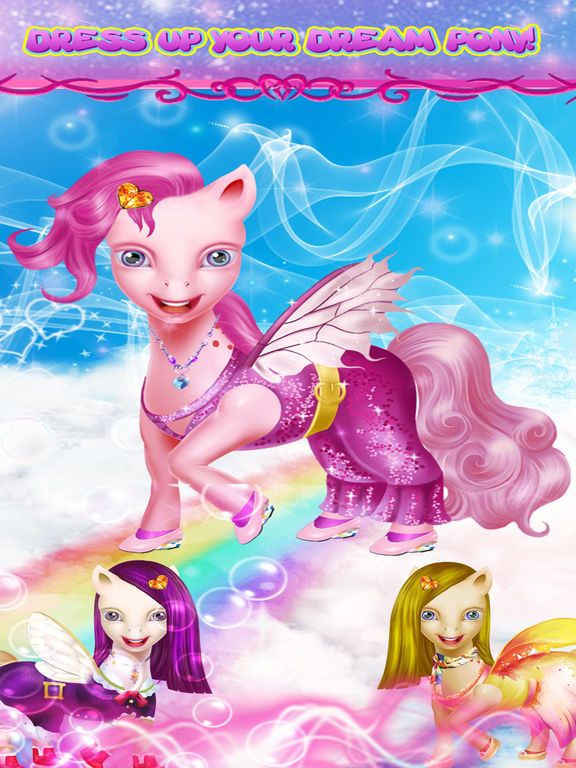 Princess Pony DressUp - Little Pets Friendship Equestrian Pony Pet Edition - Girls Game
