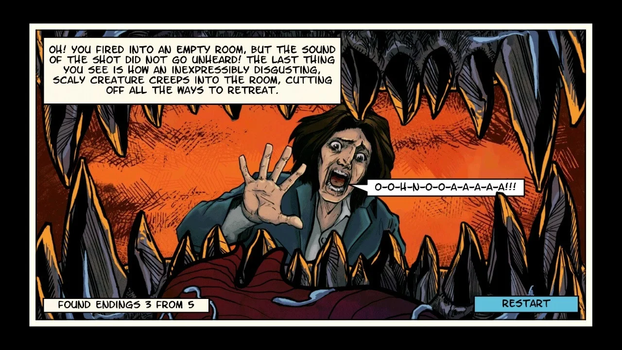 Lovecraft Quest - A Comix Game Lovecraft Quest - A Comix Game