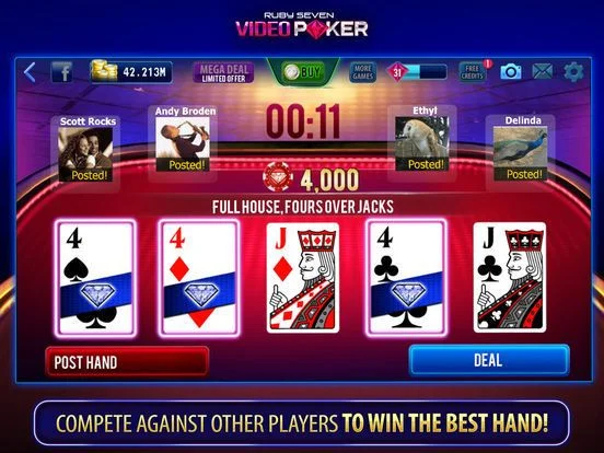 Ruby Seven Video Poker Ruby Seven Video Poker