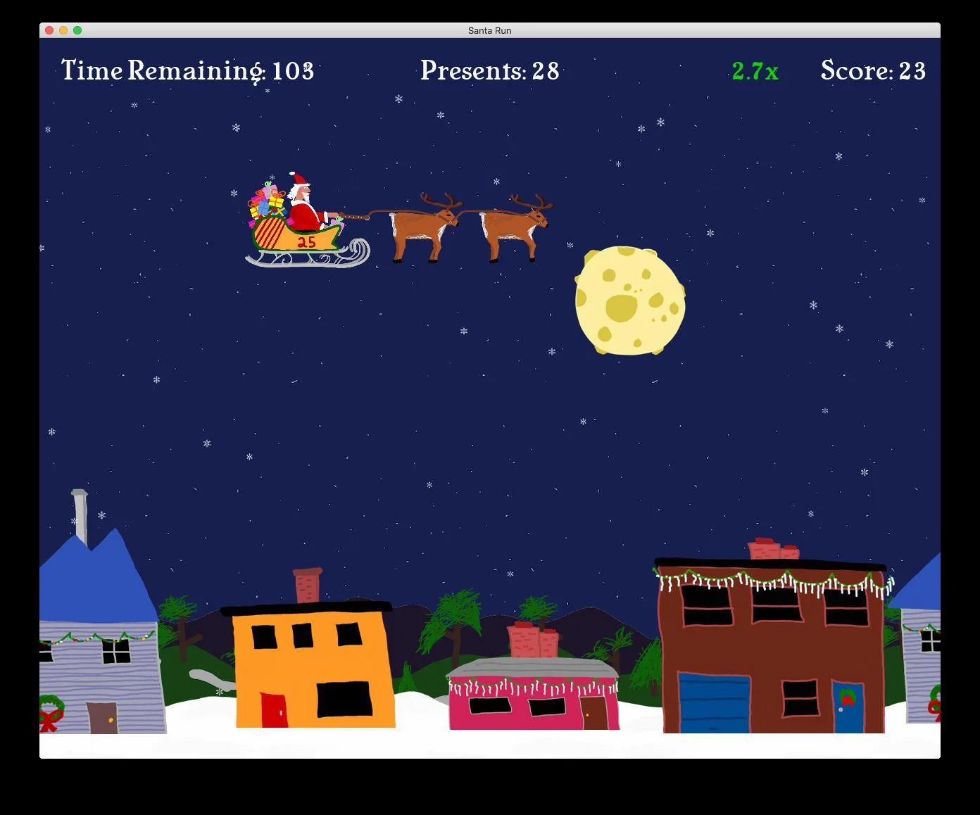 Santa Overslept (itch)