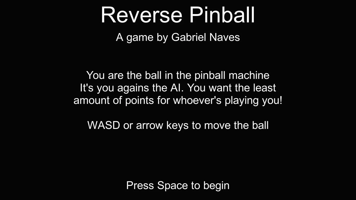 Рецензии SGJ #5: Reverse Pinball (itch)