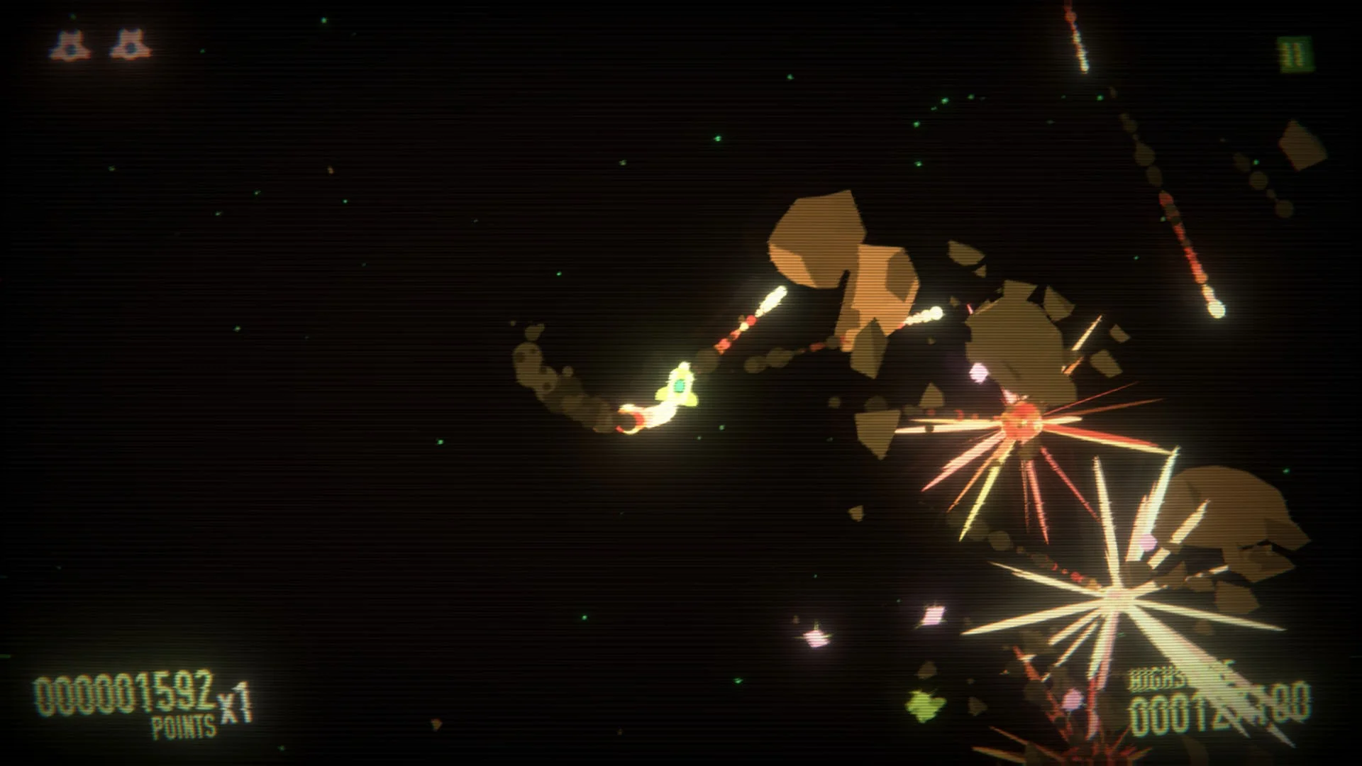 SPACE ASTEROID SHOOTER : RETRO ACHIEVEMENT ODYSSEY