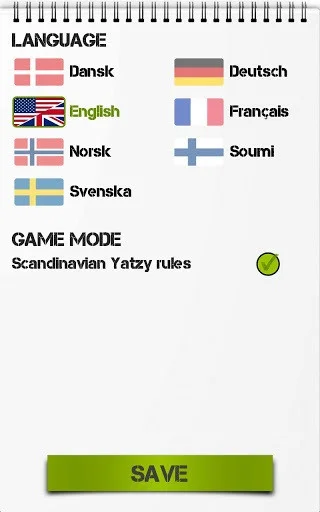 Yahtzee scoresheet Yahtzee scoresheet