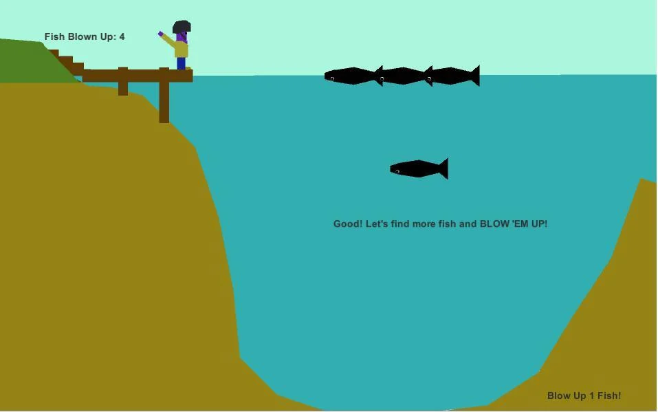 Рецензии Fishing with Hand Grenades (itch)