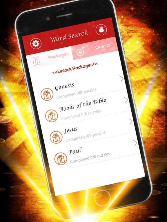 The BIBLE of Games Word Search