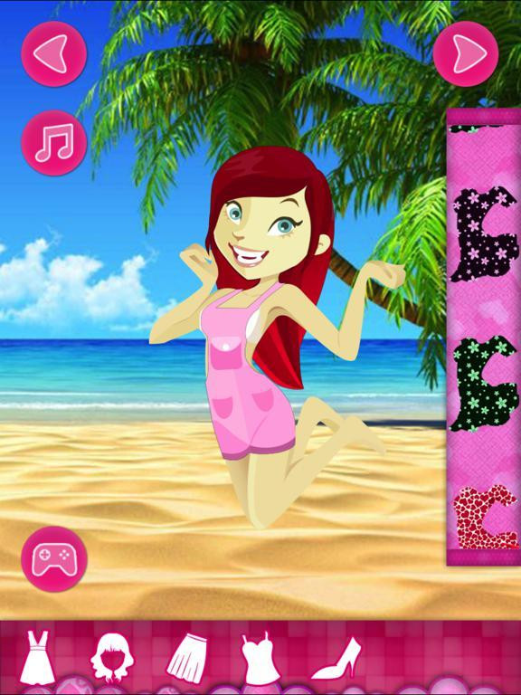 Summer Girl Fashionable for the Beach