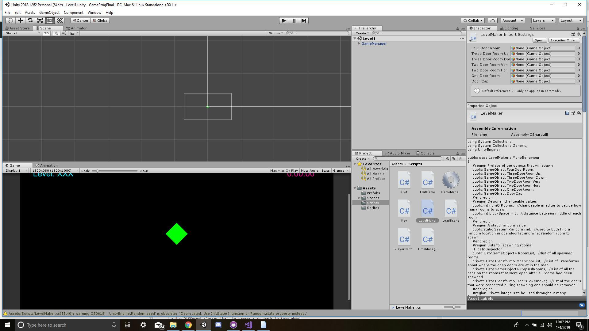 Random Dungeon (PoC) (itch) Random Dungeon (PoC) (itch)