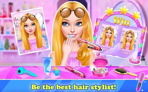Hair Stylist Fashion Salon 2: Girls Makeup Dressup Hair Stylist Fashion Salon 2: Girls Makeup Dressup